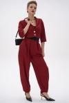 Короткий пиджак Джуди (бордовый)
