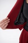 Короткий пиджак Джуди (бордовый)
