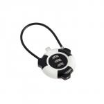 Замок навесной кодовый, черный