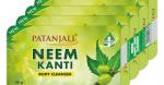 PATANJALI Neem Kanti Body Cleanser Мыло травяное натуральное Ним 45гх4шт