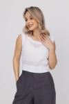 Блуза-топ 8-110 белый