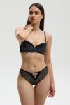 Бюстгальтер жен. Liony черный Balconette bra, 0120247006