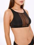 Бюстгальтер жен. Wessa черный Soft bra, 0120264116
