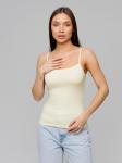 Женская майка на бретелях Lingeamo кремовый ЛТ-07 (131)