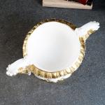 Вазон для цветов «Арабский», 1.3 л, 33?20?25 см, гипс, белый