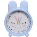 Будильник Зайка 12*10*4см, микс цветов