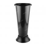Ваза для цветов под срезку 5,6л d200мм h425мм черный (уп.12) (М6433)