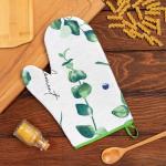 Варежка - прихватка «Доляна. Эвкалипт», 20?27 см, 100% хлопок, рогожка 164 г/м?