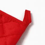 Варежка - прихватка «Доляна» Beauty, 20?27 см, изумрудная