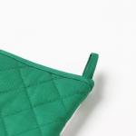 Варежка - прихватка «Этель. Новогодний лес», 20?28 см, саржа, 100% хлопок, ватин 250 г/м?