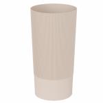 Ваза для цветов под срезку Версаль 9,85л d200мм h400мм бежевый (уп.8) (М8968)