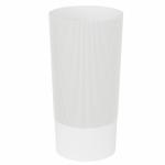 Ваза для цветов под срезку Версаль 9,85л d200мм h400мм белый (уп.8) (М8967)