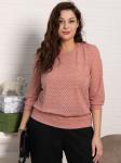 Блуза Люмия (пыльная роза) Б15298-3М