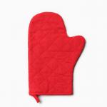 Варежка - прихватка новогодняя «Доляна. Игривого праздника», 20?28 см, ватин 250 г/м?