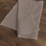 Полотенце вафельное САЛТИНИ/SALTINE30х60, ТМ FINE LINE, коричневый, коллекция ЭЛТОН/ELTON, пл. 360 г/м2