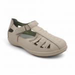 Женские летние туфли N3-8B бежевые п/п