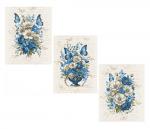 Комплект полотенец 48*60 см, 3 шт., рогожка (Патрисия)