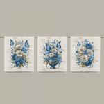 Комплект полотенец 48*60 см, 3 шт., рогожка (Патрисия)