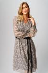Платье LAIKONY 053 серо- бежевый