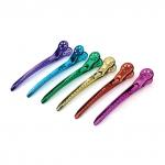 Зажим "Kapous" металл с гальвано покрытием, 93*15*13мм 1шт.