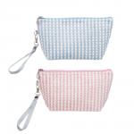 Косметичка трапеция тм ЮL Velveti  полиэстер, 23х14х7см, 2 цвета