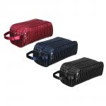 Несессер дорожный тм ЮL Полоска,100% полиэстер, 28х12х14см, 3 цвета