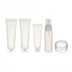 Набор дорожных флаконов 5 шт тм ЮНИLOOK (100 мл х 2 шт, 50 мл х 2 шт, 10 гр х 1 шт), ПЭТ