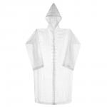 Дождевик с капюшоном тм INBLOOM, 115x65см, 70мкм, ЕВА, 4 цвета