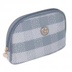 Косметичка скругленная тм ЮL Viki, ПВХ, 24х15х8см