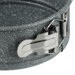 SATOSHI Буко Форма для выпечки круглая разъемная, угл.сталь, 18х6,5см, антиприг. покрытие "Мрамор"