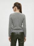 3546 Джемпер женский цвет серый