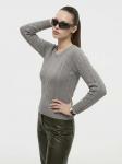 3546 Джемпер женский цвет серый