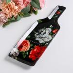 Блюдо сервировочное «Счастье», в форме бутылки, 11.3?34.5 см