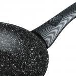 SATOSHI Карбон Сковорода литая d 20 см, антипригарное покрытие Мрамор, индукция