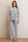 Костюм Мода Юрс 25-2939 серо-голубой