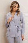 Костюм Мода Юрс 25-2939 серо-голубой