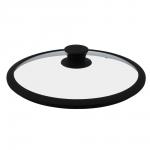 SATOSHI Крышка стекло/силикон с ручкой, 26см