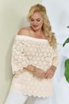 Блуза Anastasia 1131.6 пудра