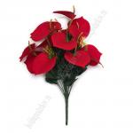 Букет цветов "Каллы" 50 см (SF-5102) красный