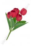 Букет цветов 27 см "Тюльпаны" (SF-7871) красный