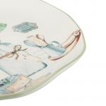 MILLIMI Земляника Тарелка, 21,5х2,5см, керамика