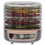 Сушилка для овощей 3в1 с функциями приготовления йогурта и десертов Мастерица EFD-1004VM серо-беж 5