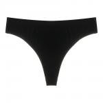 GALANTE Трусы-слипы женские бесшовные, р.48, 95%вискоза, 5%спандекс, черный, НБ25-10