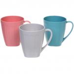 Кружка пластиковая 500мл Матовая, микс цветов