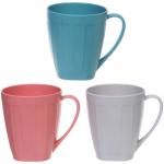 Кружка пластиковая 500мл Матовая, микс цветов