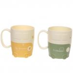 Кружка пластиковая 500мл Машинка, микс цветов