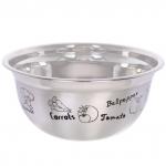 Миска из нержавеющей стали 5л 28*13см с рисунком