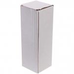 Банка для продуктов стеклянная 560мл "Хай-Тек" с бамбуковой крышкой, квадратная 6*20см