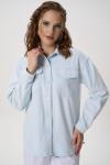 Рубашка Мишель (голубой)