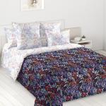 КПБ 1,5сп перкаль Белиссимо<Ночной полет 1 Синий Скидка Акция17> (арт.1100ЛН, 1150ЛН)